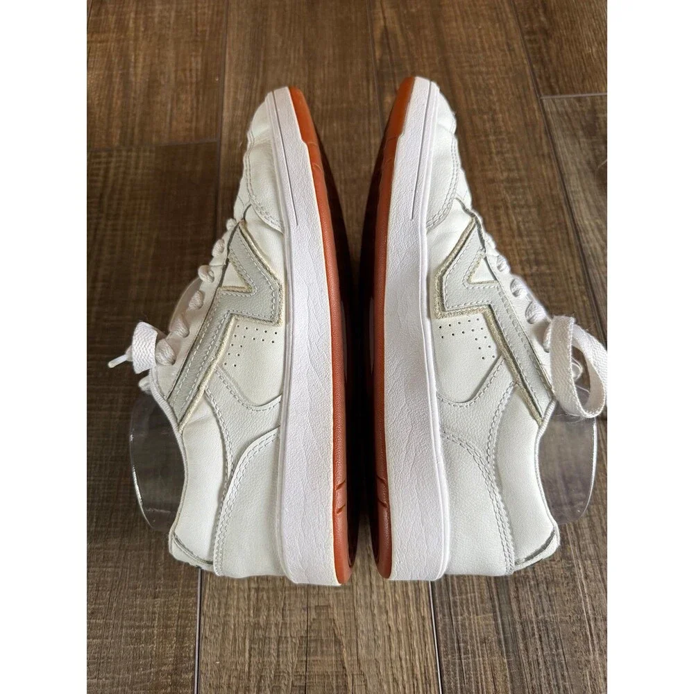 Vans Lowland CC Leather Sneakers Sz. M7.5 W9 White